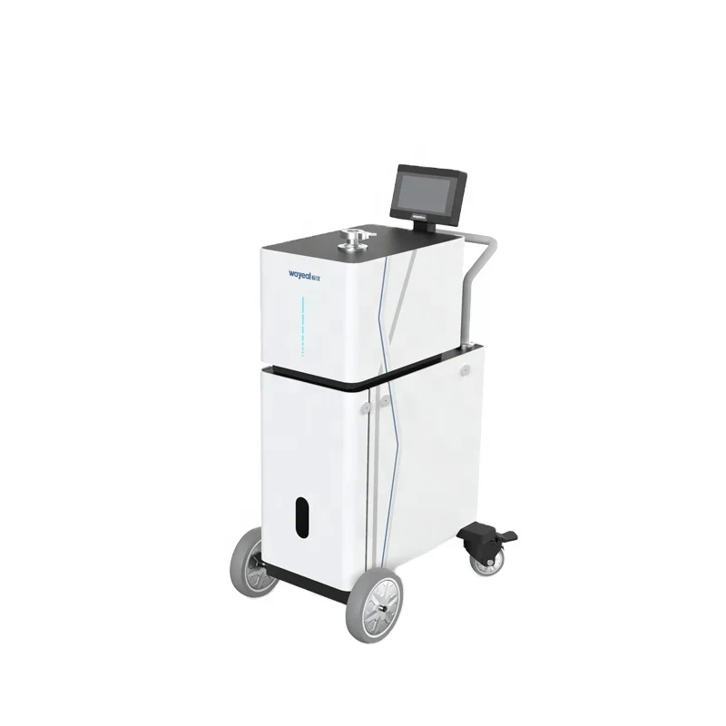 Tỷ lệ phát hiện rò rỉ mini 5 * 10-13Pa.m3/s Máy phát hiện rò rỉ heli với màn hình cảm ứng 7 inch