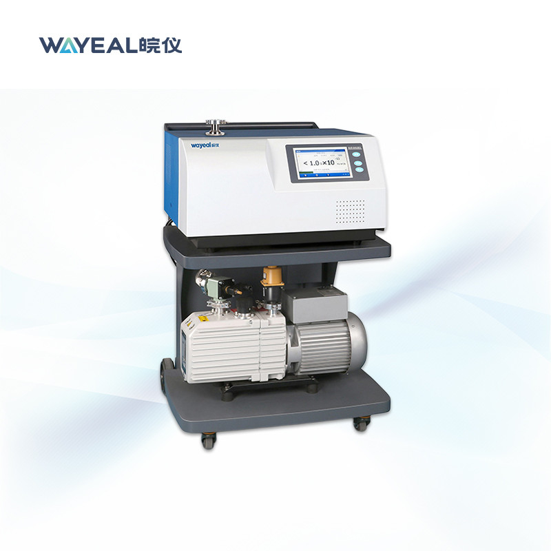 Máy phát hiện rò rỉ Helium tiên tiến Iridium phủ lớp Yttrium Oxide Ion Source Detectable 4 H2 475 * 714 * 1168mm