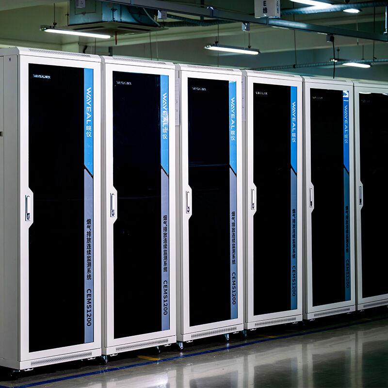 Hệ thống giám sát khí thải liên tục Stack Máy phân tích khí Cems cho SO2 NOX O2