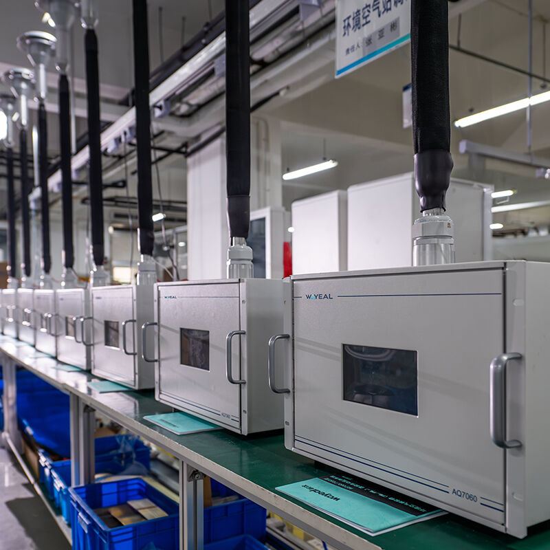 Thiết bị giám sát chất lượng không khí xung quanh OEM dạng hạt Hệ thống giám sát giọng nói 220V 16,67L / phút