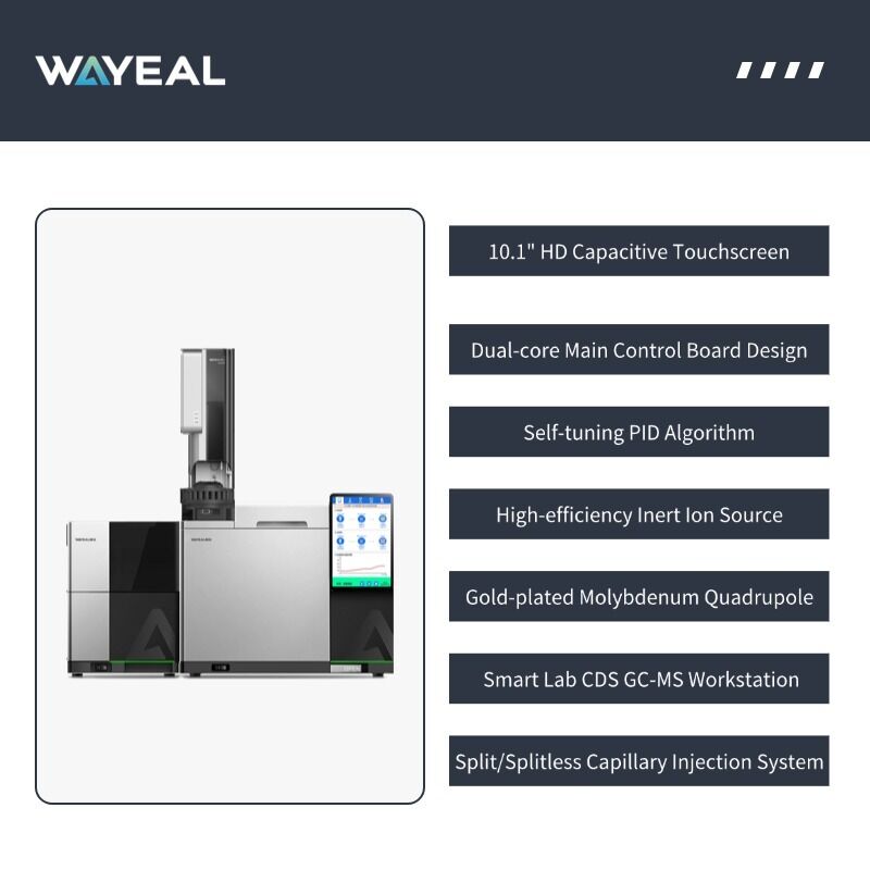 Trung Quốc Thương hiệu GM6100 Khí Chroamtography Hệ thống quang phổ khối lượng với 16 bit tiêm