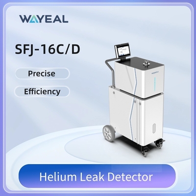 Máy phát hiện rò rỉ helium chuyên nghiệp SFJ-16D để phát hiện rò rỉ chính xác
